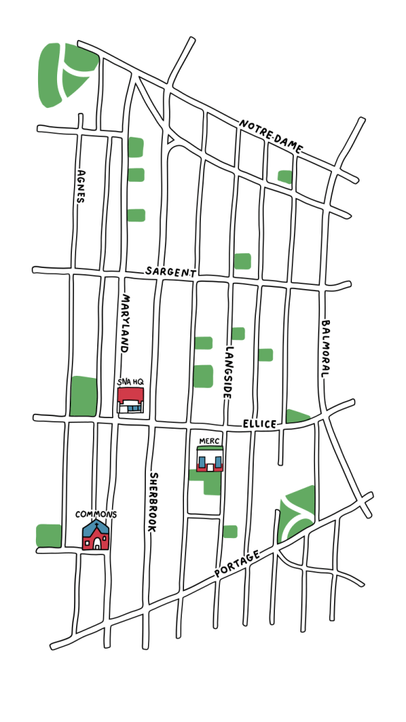 sna neighbourhood map updated